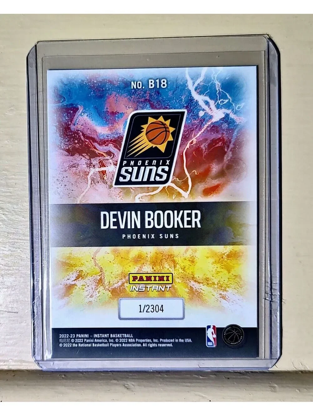 Devin Booker 2022-23 Panini NBA Breakaway #18 Basketball Card 1/2304